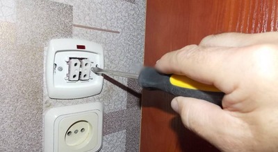Установка выключателей